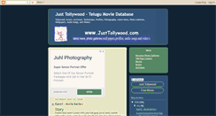 Desktop Screenshot of just-tollywood.blogspot.com