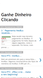 Mobile Screenshot of ganhedinheiroclicandoptc.blogspot.com