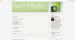 Desktop Screenshot of egreteffects.blogspot.com