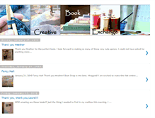 Tablet Screenshot of creativebookexchange.blogspot.com