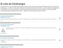 Tablet Screenshot of cthulhunegro.blogspot.com