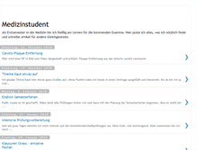 Tablet Screenshot of kandidat-der-medizin.blogspot.com