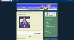 Desktop Screenshot of cratloecommunitygames.blogspot.com