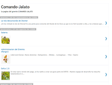 Tablet Screenshot of comandojalato.blogspot.com