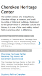 Mobile Screenshot of cherokeeheritagecenter.blogspot.com