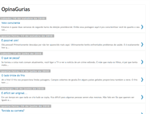Tablet Screenshot of opinagurias.blogspot.com