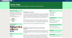 Desktop Screenshot of greentulsa.blogspot.com