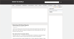 Desktop Screenshot of knowthe-world.blogspot.com