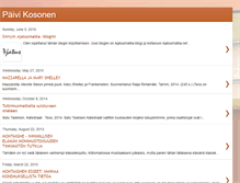 Tablet Screenshot of paivikosonen.blogspot.com
