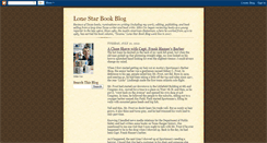 Desktop Screenshot of lonestarbooks.blogspot.com