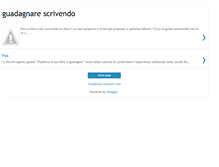 Tablet Screenshot of guadagnarescrivendo.blogspot.com