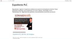 Desktop Screenshot of expediente-plc.blogspot.com