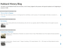 Tablet Screenshot of hubbardhistoryblog.blogspot.com