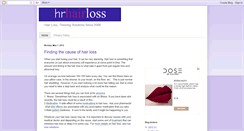 Desktop Screenshot of hrhairloss.blogspot.com