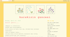 Desktop Screenshot of karakizinguncesi.blogspot.com