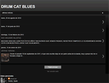 Tablet Screenshot of drumcatblues.blogspot.com