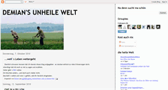 Desktop Screenshot of demiansunheilewelt.blogspot.com
