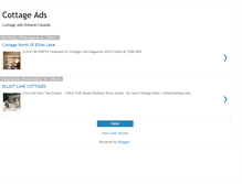 Tablet Screenshot of cottageads.blogspot.com