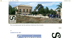 Desktop Screenshot of caminsantjoan.blogspot.com