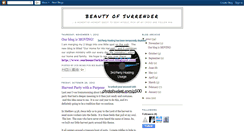 Desktop Screenshot of beautyofsurrender.blogspot.com