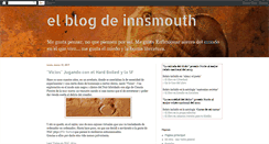 Desktop Screenshot of elblogdeinnsmouth.blogspot.com