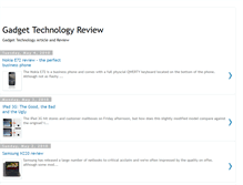 Tablet Screenshot of gadgetreview-soft.blogspot.com