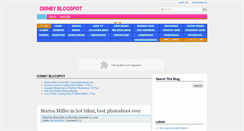 Desktop Screenshot of disneyblogspots.blogspot.com