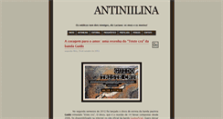 Desktop Screenshot of antiniilina.blogspot.com