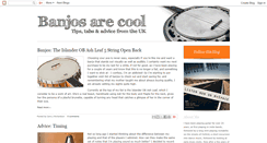 Desktop Screenshot of banjosarecool.blogspot.com