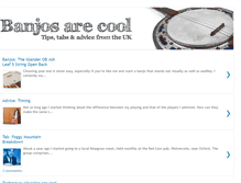 Tablet Screenshot of banjosarecool.blogspot.com