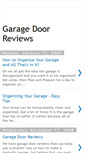 Mobile Screenshot of garage-door-reviews.blogspot.com