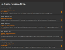 Tablet Screenshot of enfuegotobaccoshop.blogspot.com