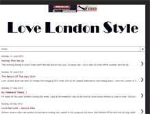 Tablet Screenshot of lovelondonstyle.blogspot.com