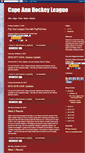 Mobile Screenshot of capeannhockeyleague.blogspot.com