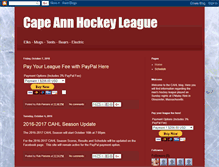Tablet Screenshot of capeannhockeyleague.blogspot.com