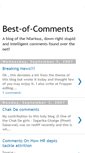 Mobile Screenshot of bestofcomments.blogspot.com