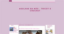 Desktop Screenshot of agulhasnamao.blogspot.com