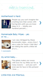 Mobile Screenshot of miniobsessed.blogspot.com