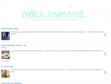 Tablet Screenshot of miniobsessed.blogspot.com