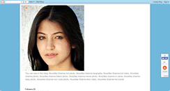 Desktop Screenshot of anushkasharmaphoto.blogspot.com