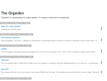 Tablet Screenshot of orgarden.blogspot.com