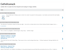 Tablet Screenshot of catholicanuck.blogspot.com