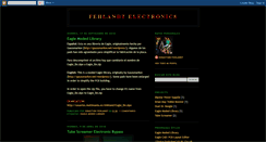 Desktop Screenshot of fehlandt-electronics.blogspot.com