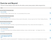 Tablet Screenshot of exercise2dayinfo.blogspot.com