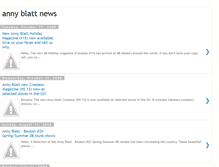 Tablet Screenshot of annyblattnews.blogspot.com