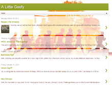Tablet Screenshot of alittlegoofy.blogspot.com