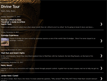 Tablet Screenshot of divinetour.blogspot.com