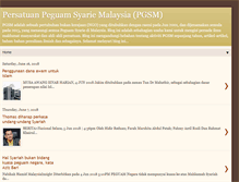 Tablet Screenshot of peguamsyariemalaysia.blogspot.com