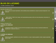 Tablet Screenshot of lucianooliveiradesouza.blogspot.com