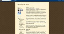 Desktop Screenshot of cobblestonestreet.blogspot.com